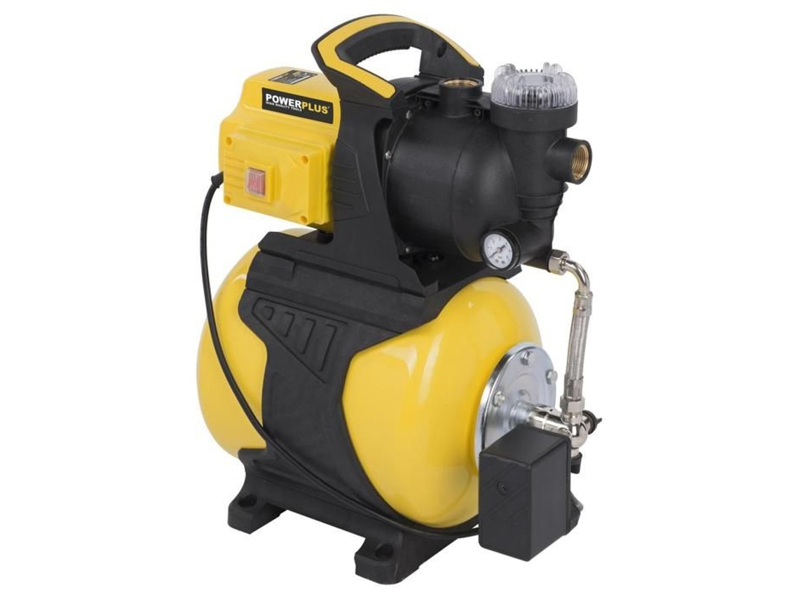 Bomba De Agua Eléctrica Powerplus Powxg9571 600w Caudal 3000 L/h Temperatura Máxima 35°c