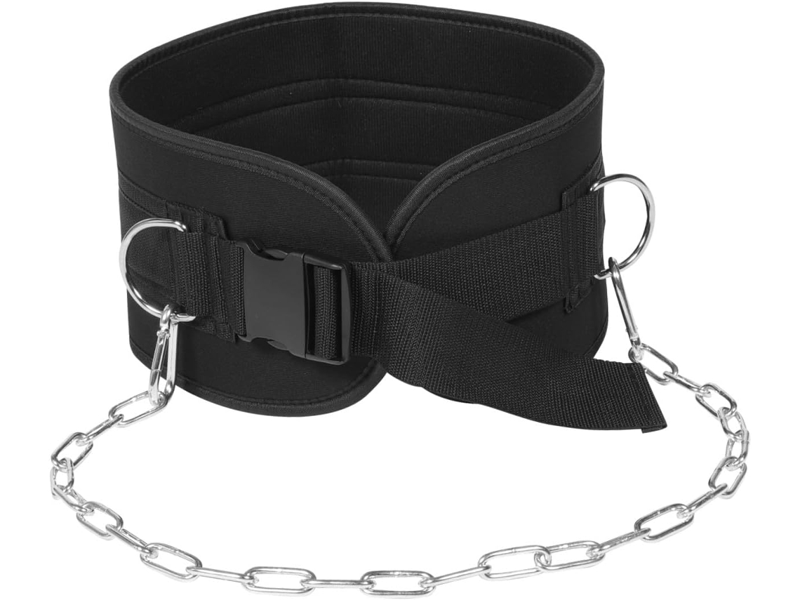 Cinturón De Entrenamiento Con Pesas Y Cadena De Hierro, Diseño Ergonómico.