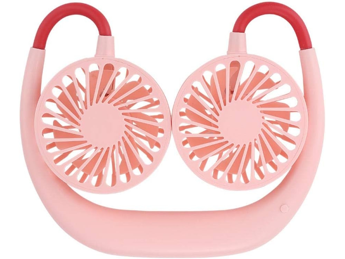 Mini Ventilador Portátil Para El Cuello De Mano Recargable Por Usb Viaje Perezosos Pequeño Deportivo