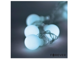 Luces navideñas 100 LED blanco frío bolas decorativas 10m Forever