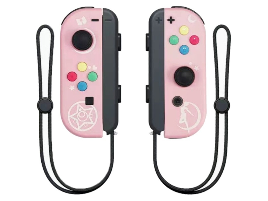 Joy-Con Set Izq/Dcha Mando Nintendo Switch Compatible Pink Sailor POWERGAMING