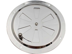 Rejilla De Ventilación Redonda Ajustable De Acero Inoxidable 316, 125mm, Entrada Y Salida De Aire Para Barcos, Caravanas Y Garajes
