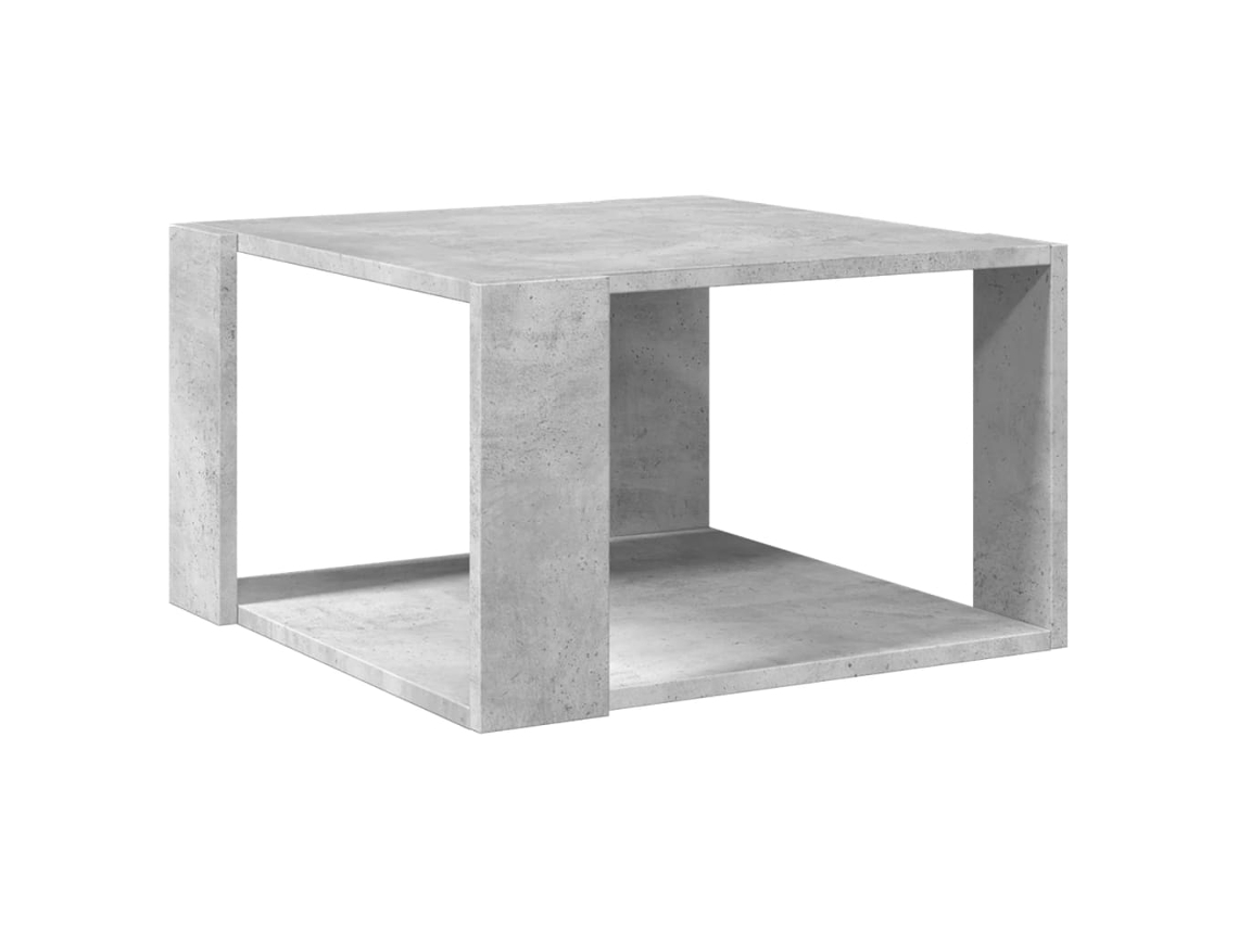 Mesa de centro gris cemento MAISON EXCLUSIVE 51,5x51,5x30 cm