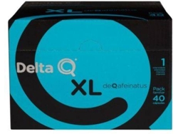 Cápsulas de café DELTA Q Deqafeinatus XL (Pack de 40)
