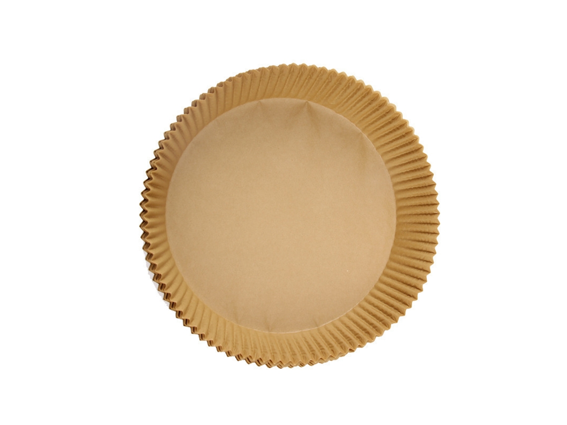 100 Unidades Papel Freidora De Aire 16 Cm, Antiadherente, Resistente Al Aceite