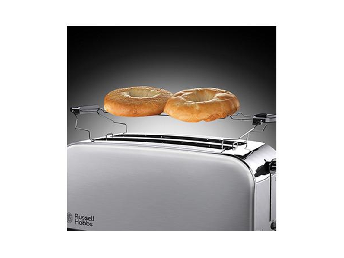 Russell Hobbs 23610-56 Mini-Horno 4 Rebanadas Negro Inoxidable