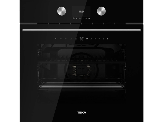 Horno TEKA Maestro SteakMaster (63 L - 59.5 cm - Hidro y Pirolítico - Negro)