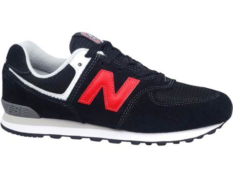 Zapatillas Deportivas NEW BALANCE 574 Para Niños (Negro - Tejido, Material Sintético -35,5)