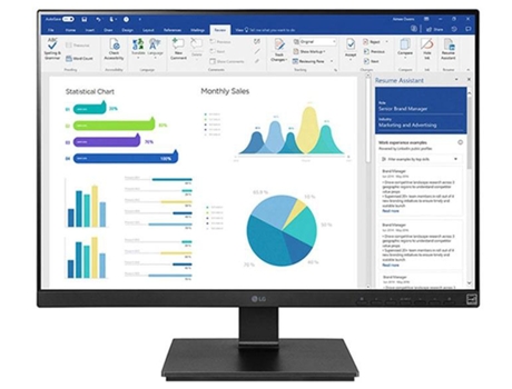 Monitor LG 25BL55WY - B (25" - 60 Hz - 5 ms)