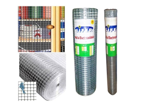 Malla electrosoldada sifer 13x13x0.9 1.00 metros rollo 25