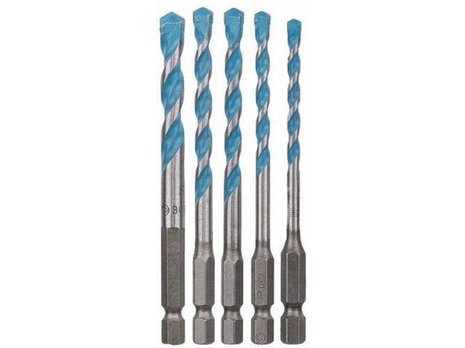 Juego de Brocas BOSCH HEX-9 MultiConst (5 piezas)