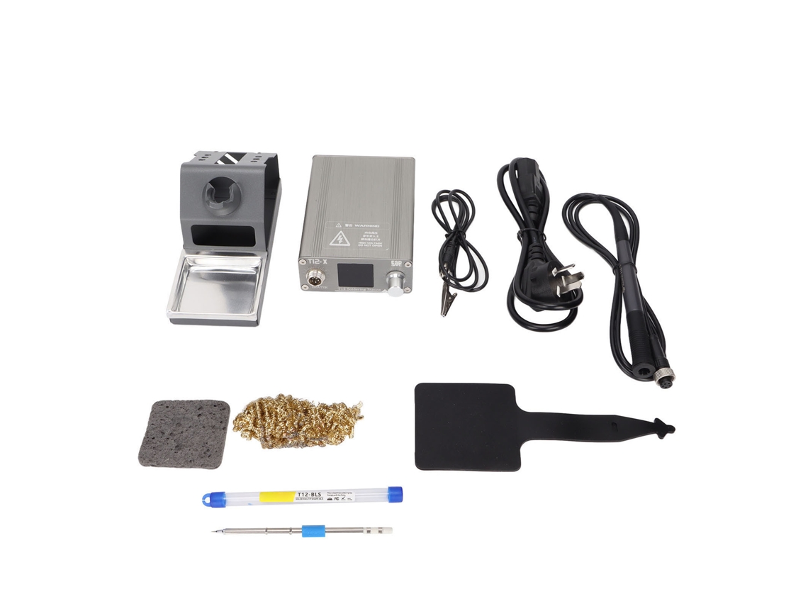 Estación De Soldadura Ajustable De 75 W Con Pantalla Lcd Digital Para Reparaciones De Bricolaje 100-240 V