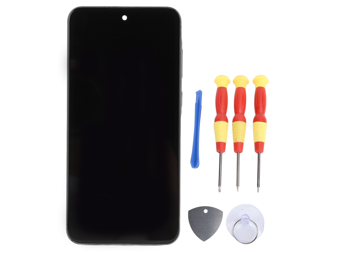 Pantalla De Repuesto Para A55 5g Tft Táctil Display Digitizer Con Marco Y Herramientas De Reparación Negra