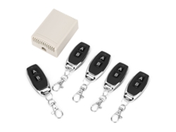 Módulo de control remoto inalámbrico con interruptor de motor CW CCW de 1 a 3 canales, control remoto bidireccional
