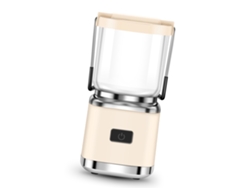 Linterna Portátil Para Exteriores, Recargable Mediante Usb, Inalámbrica Con Ajuste Continuo De Brillo.