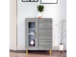 Lovely Home Aparador 69,5X34X90 Cm Madera Procesada Color Sonoma Gris