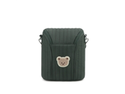 Bolsa portátil para almacenar y calentar leche materna, ideal para extractores de leche. Yunzii verde.