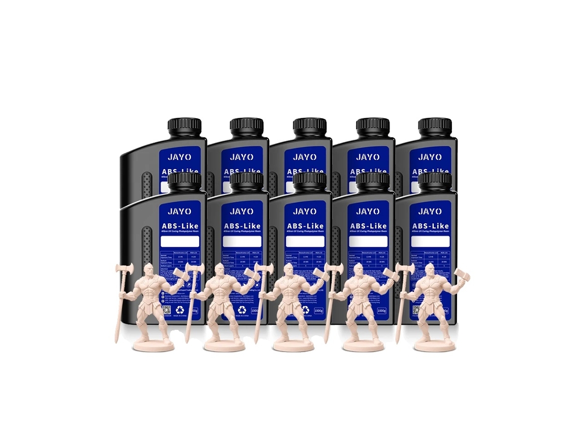 Resina tipo ABS Jayo, 1000 g/botella, curado rápido, beige 10 OEM