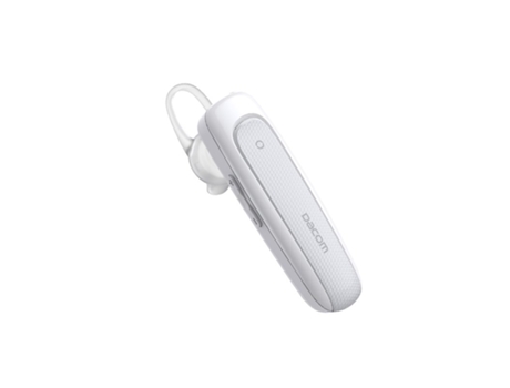 Kit Manos Libres Inalámbrico Original Dacom M21 Bluetooth V4.2 con Micrófono Manos Libres para Smartphones Blanco