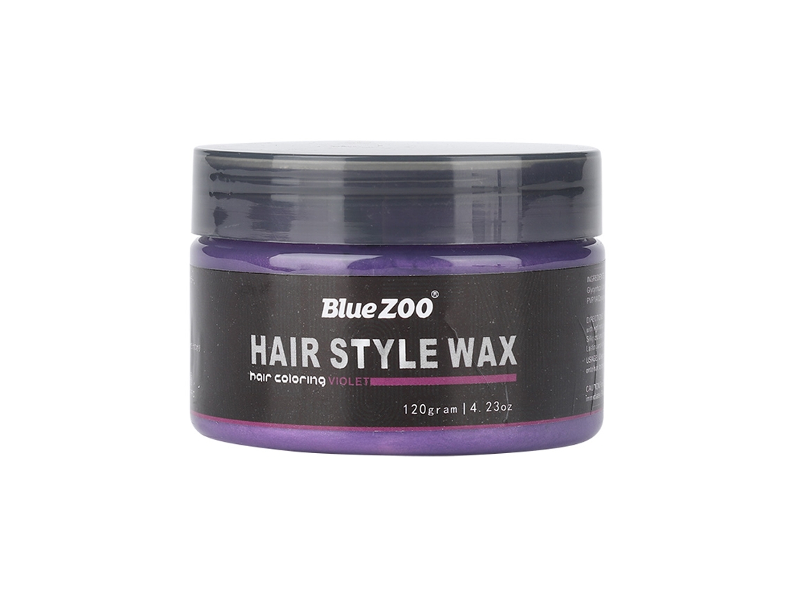 Cera De Cabelo Colorida Temporária Clay Dye Purple - Modelagem E Cuidado Com Ingredientes Saudáveis