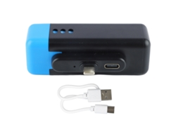 Mini Batería Externa Portátil De 5000 Mah Con Carga Rápida Y Chip Inteligente Para Iphone - Azul