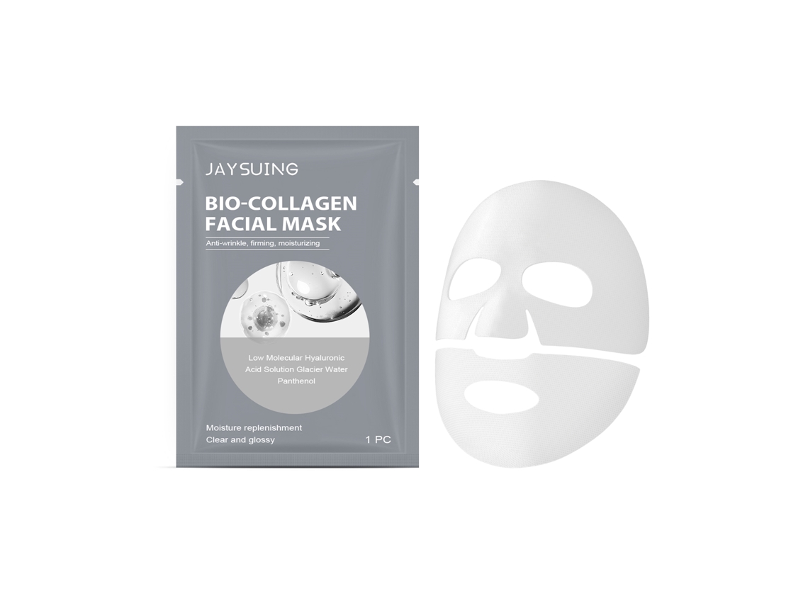 Mascarilla facial fortalecedora de colágeno en bolsa
