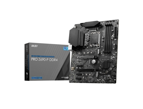 Motherboard MSI Pro Z690-P (LGA 1700 - Intel Z690 - DDR4 - 128 GB)