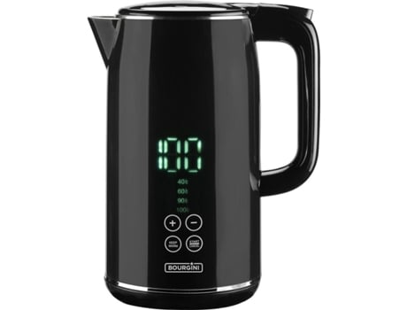 Hervidor BOURGINI 235011 KETTLE 2200 W Negro 1,7 L
