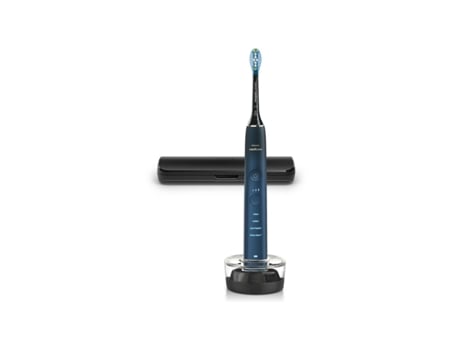 Cepillo de Dientes Eléctrico PHILIPS HX9911/88 (Azul - Negro - Negro/Azul - 336 horas)