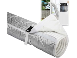 Funda Aislante Acondicionado Portátil 150 58 Cm Resistente Intemperie Triple Tejido Oxford Tejida Adapta