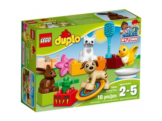 LEGO Duplo: Animales domésticos 10838 (Edad Mínima: 2 - 15 Piezas)