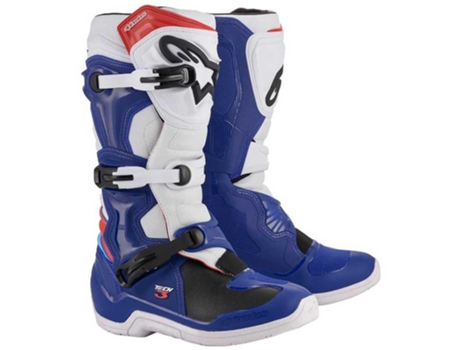 Botas Unisex ALPINESTARS Tech 3 Multicolor para Motociclismo (EU 48)