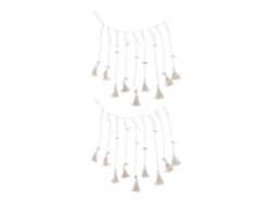 Colgante De Fotos Macramé Con Clip Para Pared, Decoración De Pared Con Borlas Y Cuerda Macramé