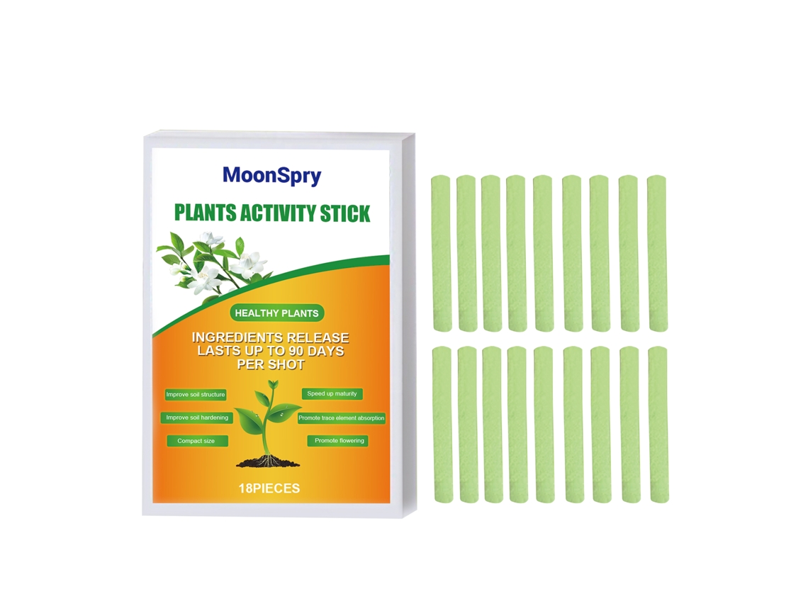 Nutriente en barra de liberación lenta Moonspry para plantas en maceta