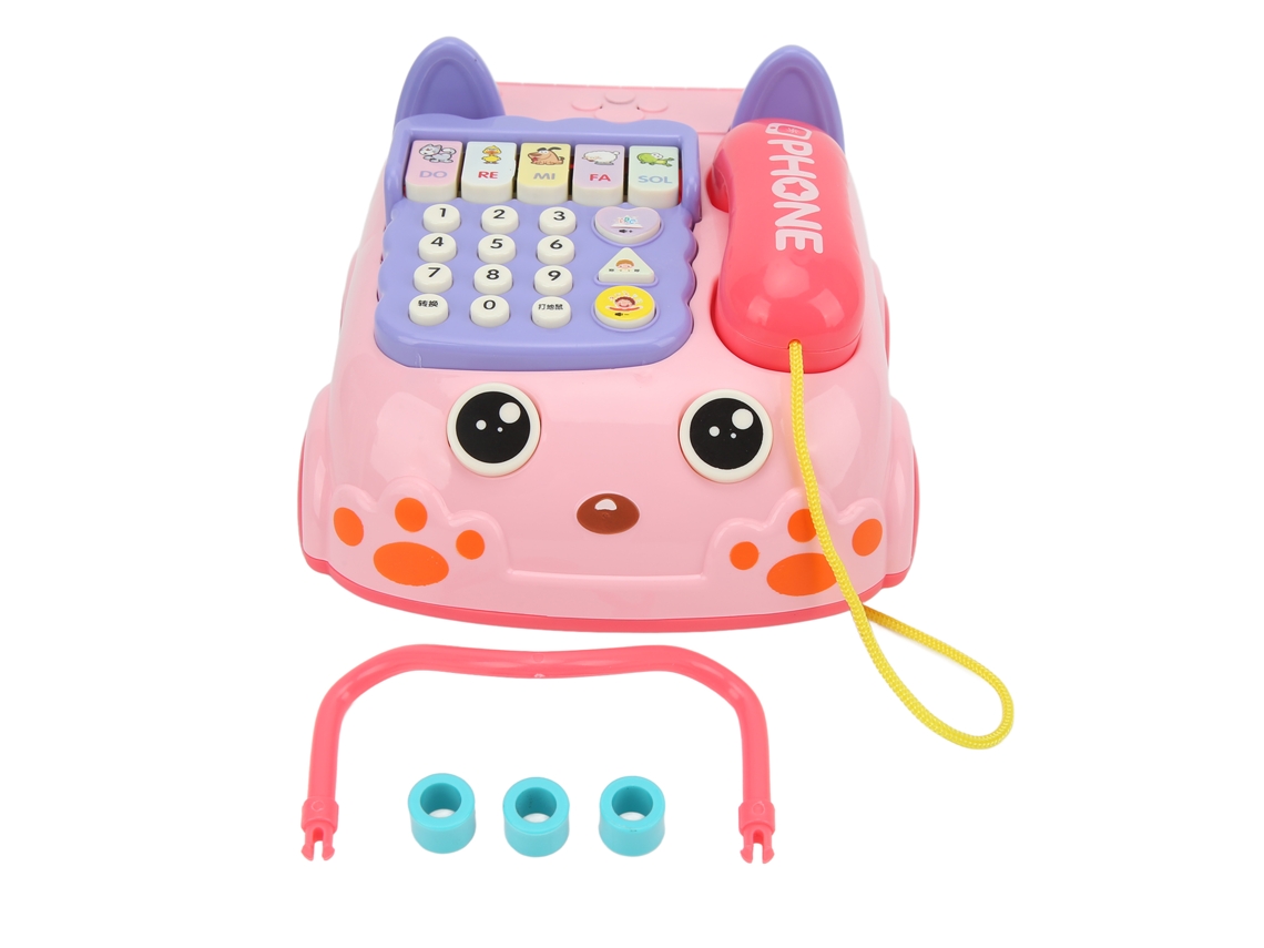 Teléfono De Juguete Para Bebés Con Tarjeta Simulada, Juego Musical Educativo Y Herramienta De Aprendizaje Para Niños Mayores De 18 Meses.