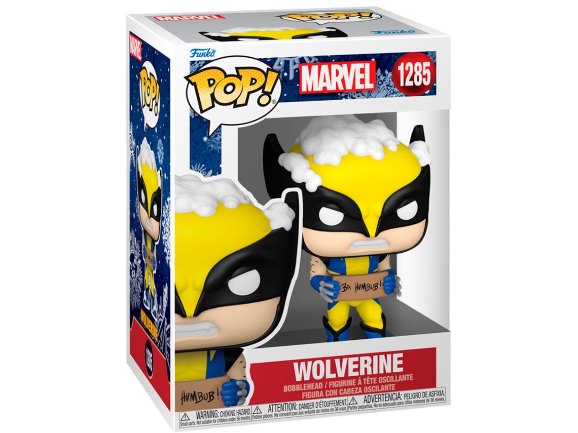 Figura Pop B.active de Wolverine de Marvel Holiday