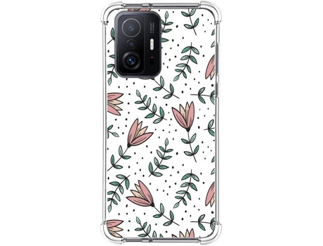 Carcasa Xiaomi 11T 5G TUMUNDOSMARTPHONE Dibujos Antigolpes Flores 01 Multicolor