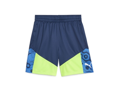 Calça PUMA Moletom Individual Cup Azul S Homem