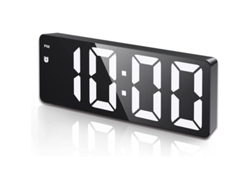 2026-reloj Despertador Digital Led Con Pantalla Grande, Control De Voz, Temperatura Y Modo De Ahorro De Energía