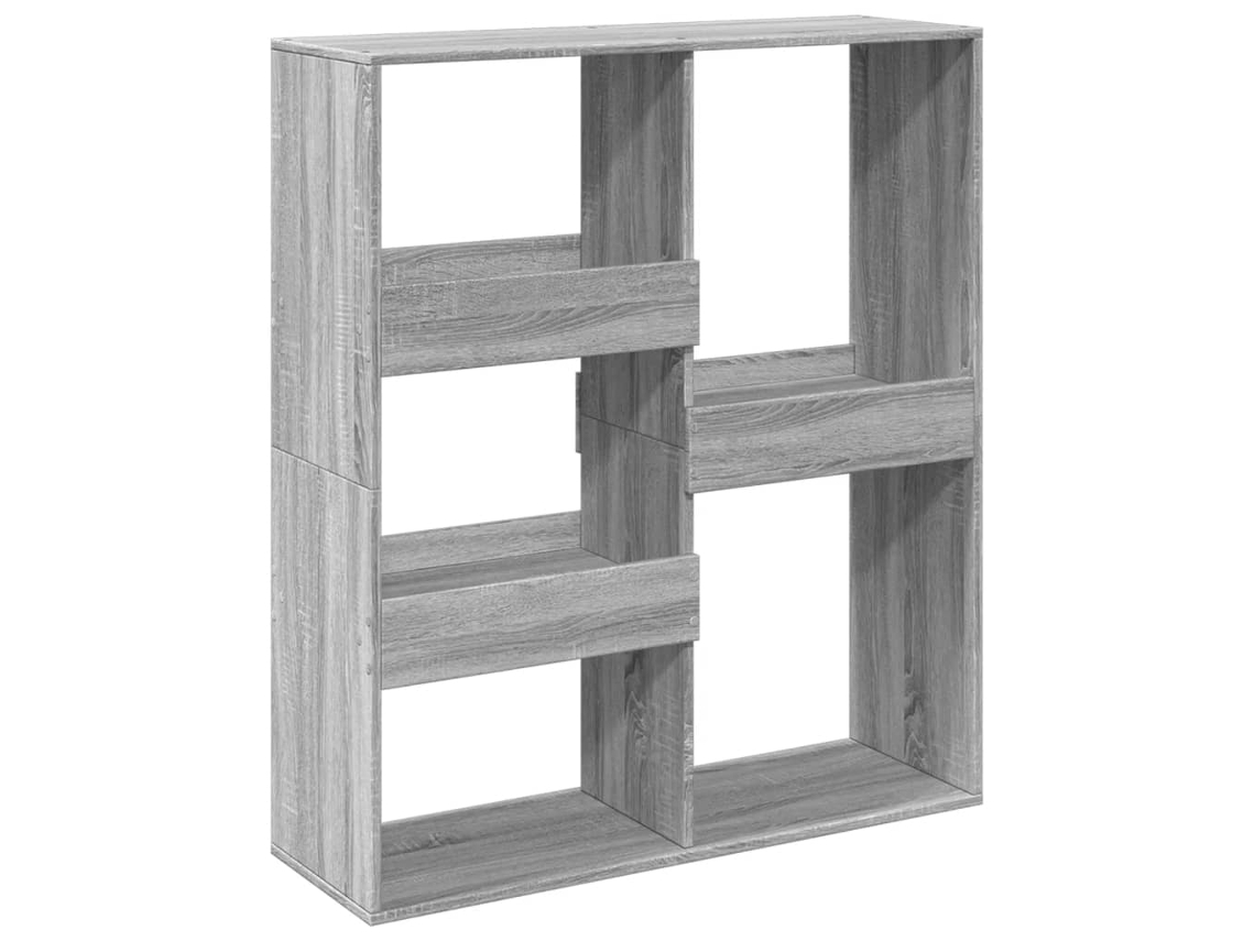 Mampara derivada de madera gris Sonoma MAISON EXCLUSIVE 100x33x115 cm
