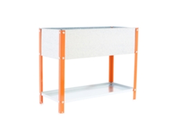 Simongarden Urbano Encimera 850X900X600 Naranja/Galvanizado-140L SIMON RACK