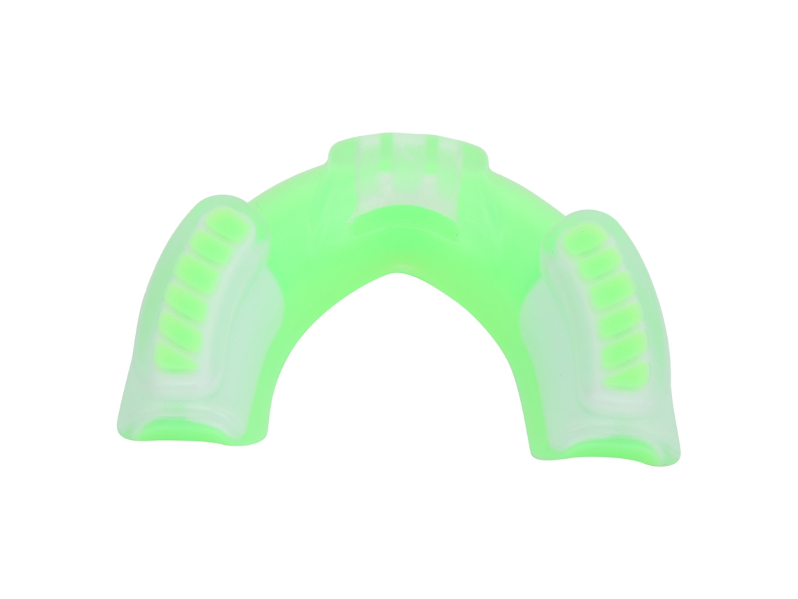 Protector Bucal Para Adultos Para Boxeo Y Sanda Con Estuche Verde.