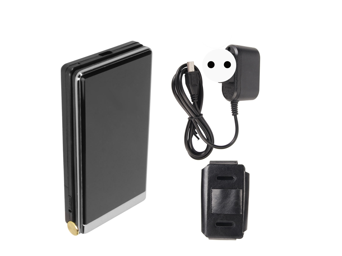 Teléfono plegable para personas mayores, 2G GSM, con botones grandes | Sin marca