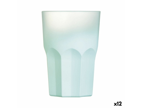 Vaso Luminarc Summer Pop Turquesa Vidrio (400 ml) (12 Unidades)