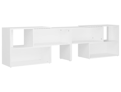 Mueble para la televisión VIDAXL Blanco Madera contrachapada (149x30x52 cm)