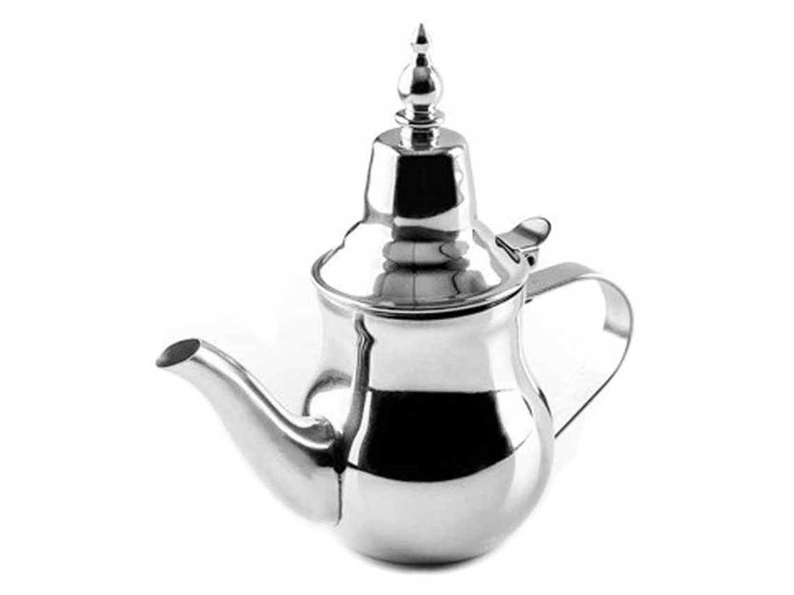 Aço Inoxidável Bule 400Ml Prateadoibili