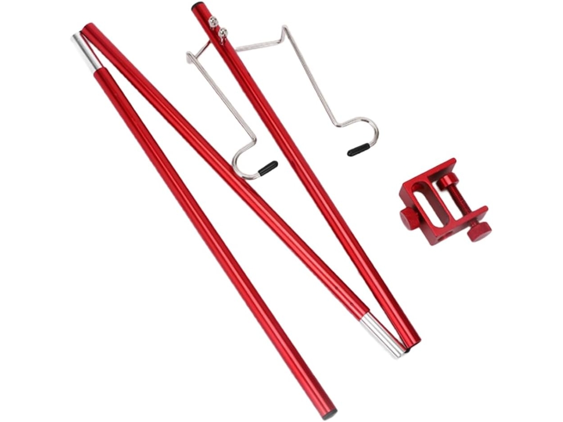 Soporte Portátil Para Lámpara De Camping, Soporte Para Linterna Docunim De Aluminio Allium Light Pipers Para Exteriores Runking