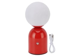 Bj-luz Lunar 3d Com Regulação De Brilho Sem Escala, Controle Táctil, 3 Cores, Recarregável Via Usb Para Quarto