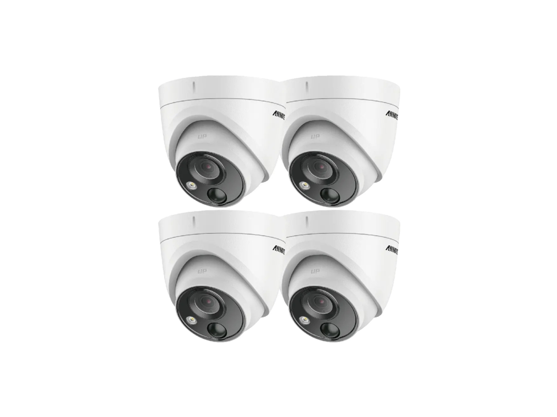 Cámara domo CCTV para exteriores con resolución 3K, resistente al agua IP67, visión nocturna de hasta 30 m, Turrent OEM