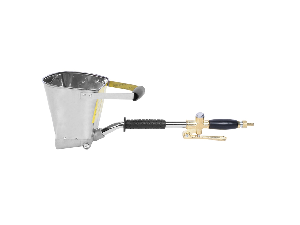 Pistola de mortero de aluminio para pintura interior y exterior